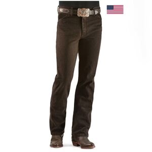 Wrangler® Cowboy Cut® Slim Fit Jean Brown